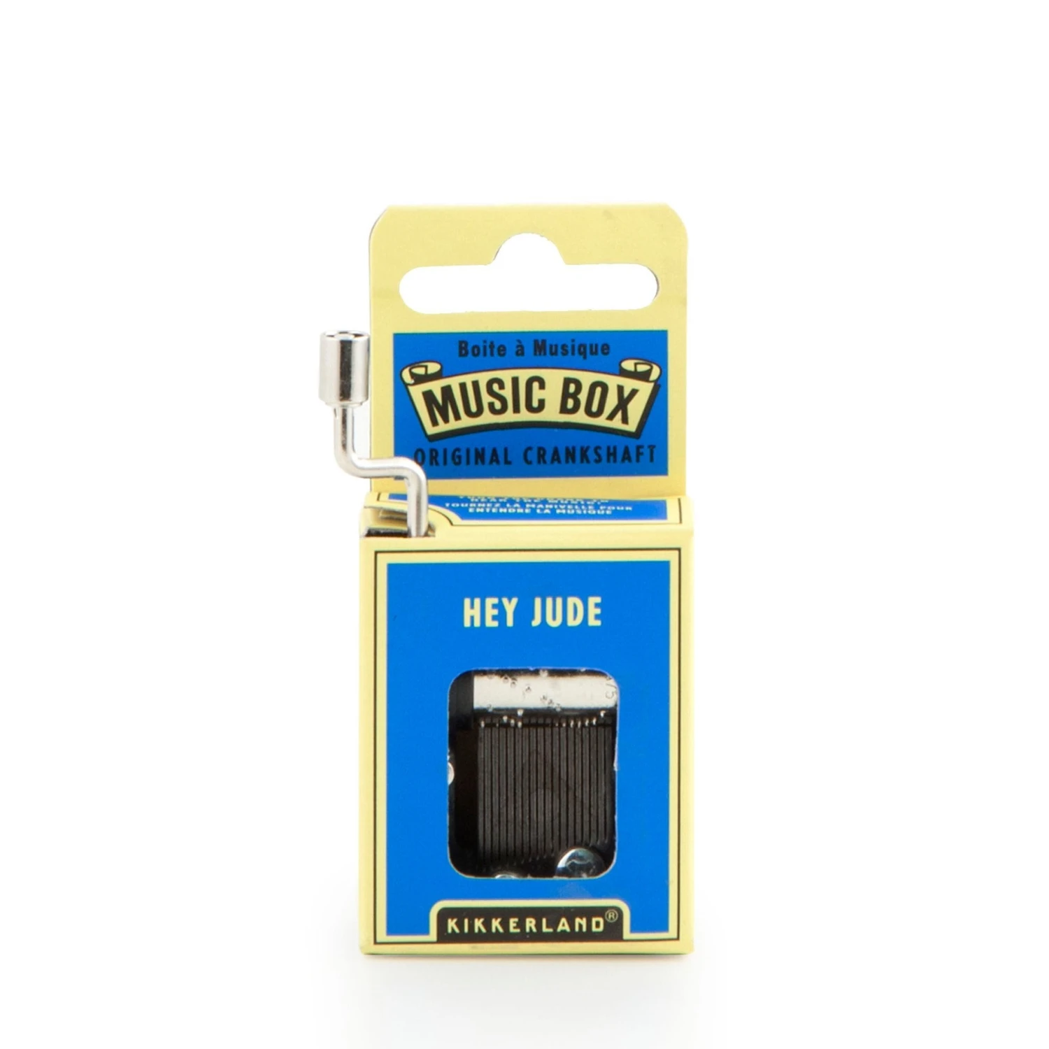 KIKKERLAND Hey Jude Crank Music Box 3 KIKKERLAND Hey Jude Crank Music Box