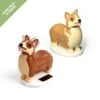 KIKKERLAND Elroy The Royal Corgi - Solar Powered - No More Changing Batteries -Kikkerland 1603 PAT