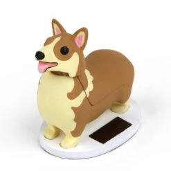 KIKKERLAND Elroy The Royal Corgi - Solar Powered - No More Changing Batteries -Kikkerland 1603 Elroy Light