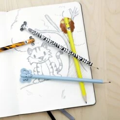 KIKKERLAND Safari Animal Pencil Set Of 4