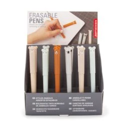 KIKKERLAND Erasable Animal Pens -Kikkerland 4363 A ErasableAnimalPens CDU