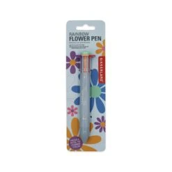 KIKKERLAND Rainbow Flower Pen -Kikkerland 4366 A PKG