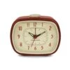 KIKKERLAND Retro Alarm Clock + Red