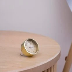 KIKKERLAND Gold And Copper Alarm Clock -Kikkerland AC10 A EU Gold and Copper Alarm Clocks ACTION 0580