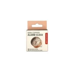 KIKKERLAND Gold And Copper Alarm Clock -Kikkerland AC10 A PKG2