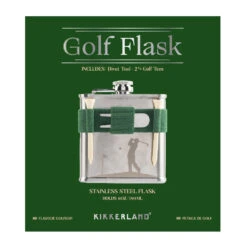 KIKKERLAND Golf Flask 11 KIKKERLAND Golf Flask -Kikkerland BA100 2