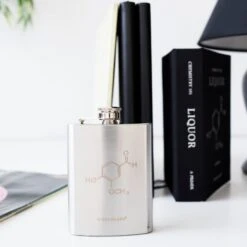 KIKKERLAND Chemistry Book Flask -Kikkerland BA24 CHEMISTRY BOOK FLASK KL 2016 1458 ACTION