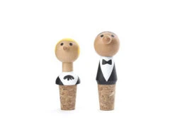 KIKKERLAND Wine Stopper + Waiter
