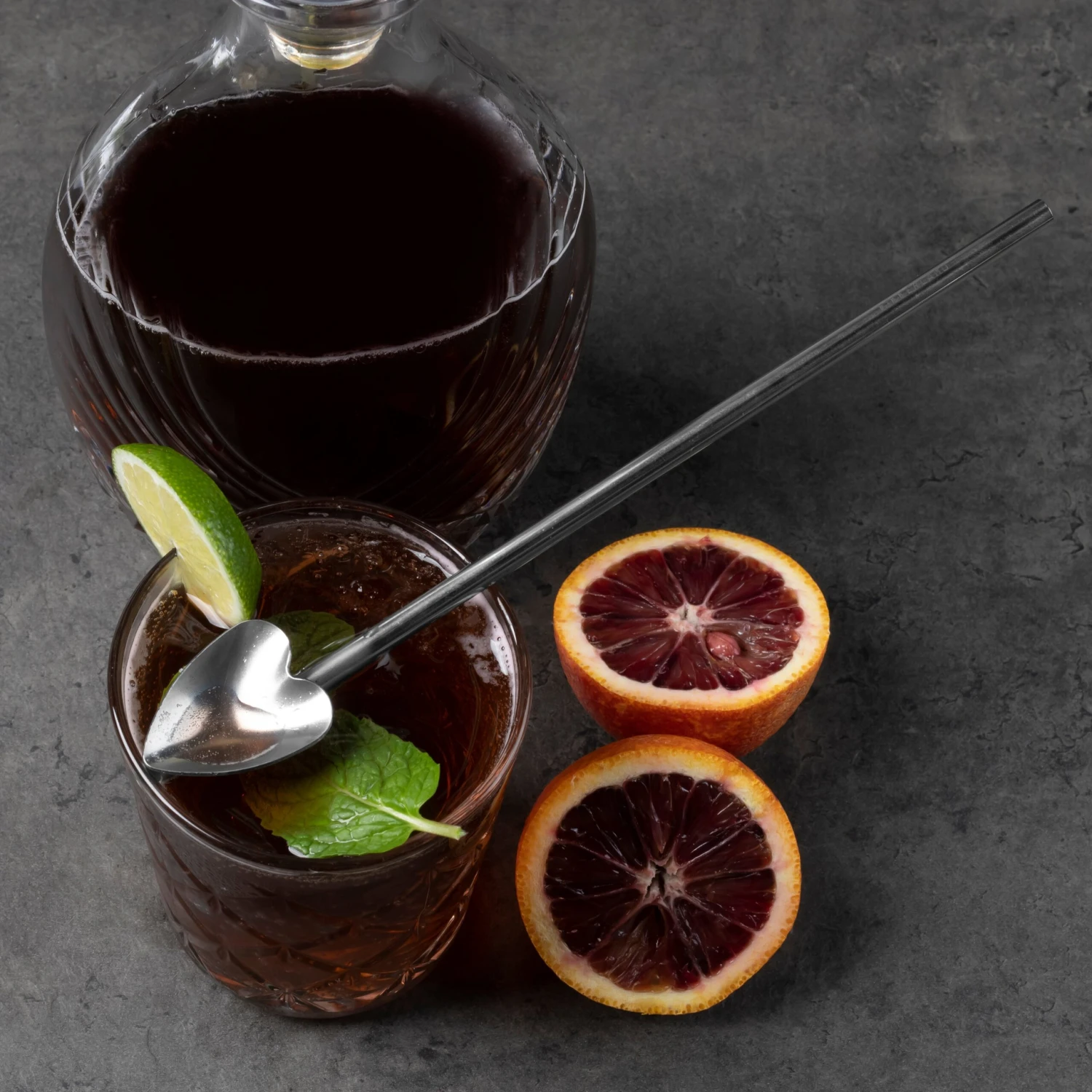 KIKKERLAND Heart Spoon Straw 3 KIKKERLAND Heart Spoon Straw