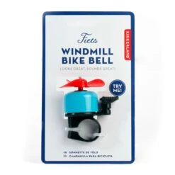 KIKKERLAND Windmill Bike Bell 15 KIKKERLAND Windmill Bike Bell -Kikkerland BB70 A PKG2
