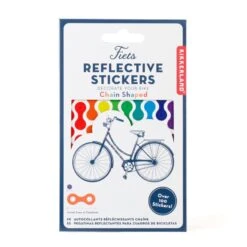 KIKKERLAND Rainbow Chain Reflect Bike Stickers 7 KIKKERLAND Rainbow Chain Reflect Bike Stickers -Kikkerland BB71 PKG
