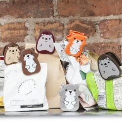 KIKKERLAND Woodland Bag Clips