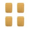 KIKKERLAND Bag Clip Waffle Set Of 4