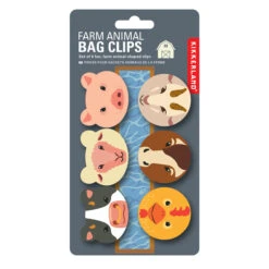KIKKERLAND Farm Animal Bag Clips -Kikkerland BC47 A 1