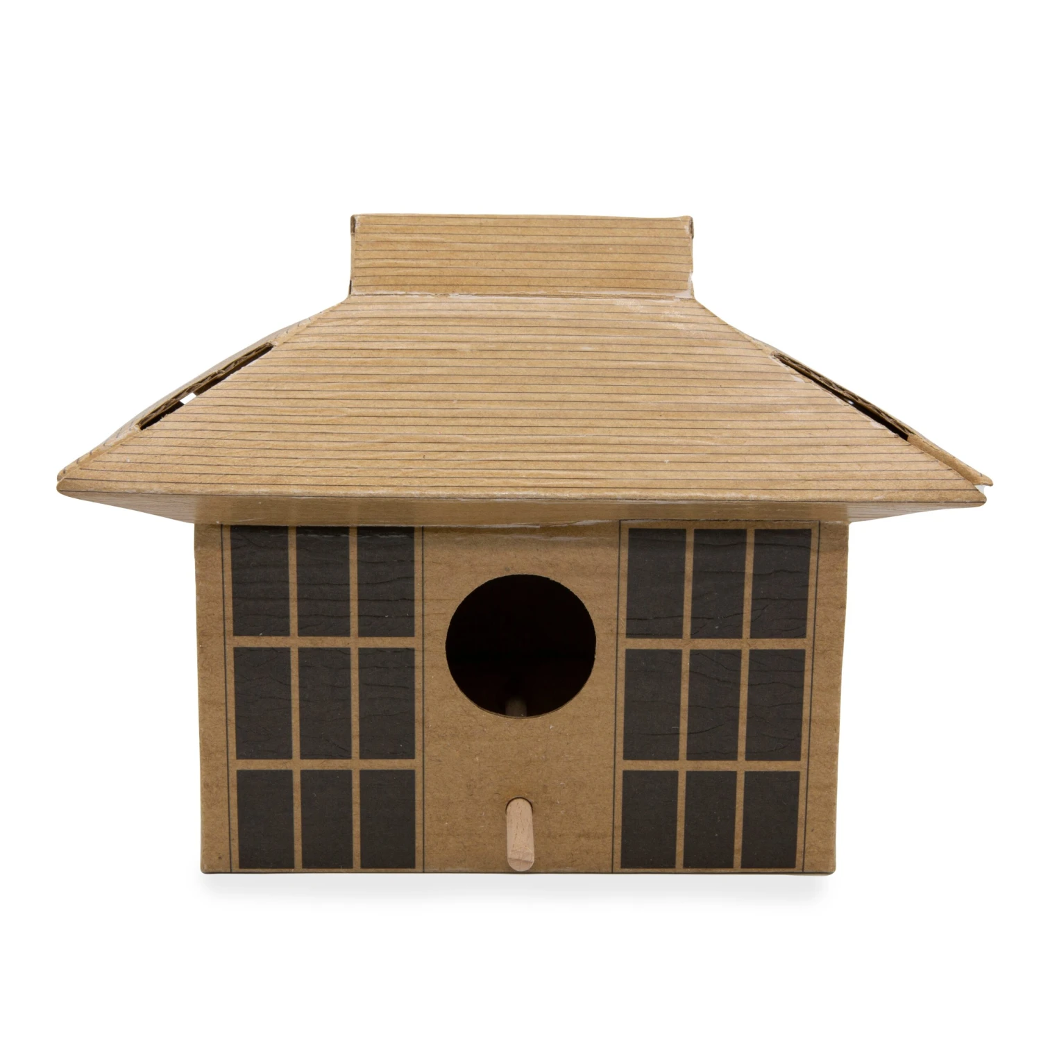 KIKKERLAND DIY Bird House Japanese Tea House 4 KIKKERLAND DIY Bird House Japanese Tea House - Image 2