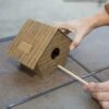 KIKKERLAND DIY Bird House Log Cabin 2 KIKKERLAND DIY Bird House Log Cabin -Kikkerland BH08 DIYbirdhouse Action 2