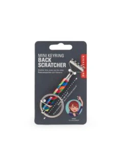KIKKERLAND Mini Backscratcher Assorted Prints -Kikkerland BS005 PKG