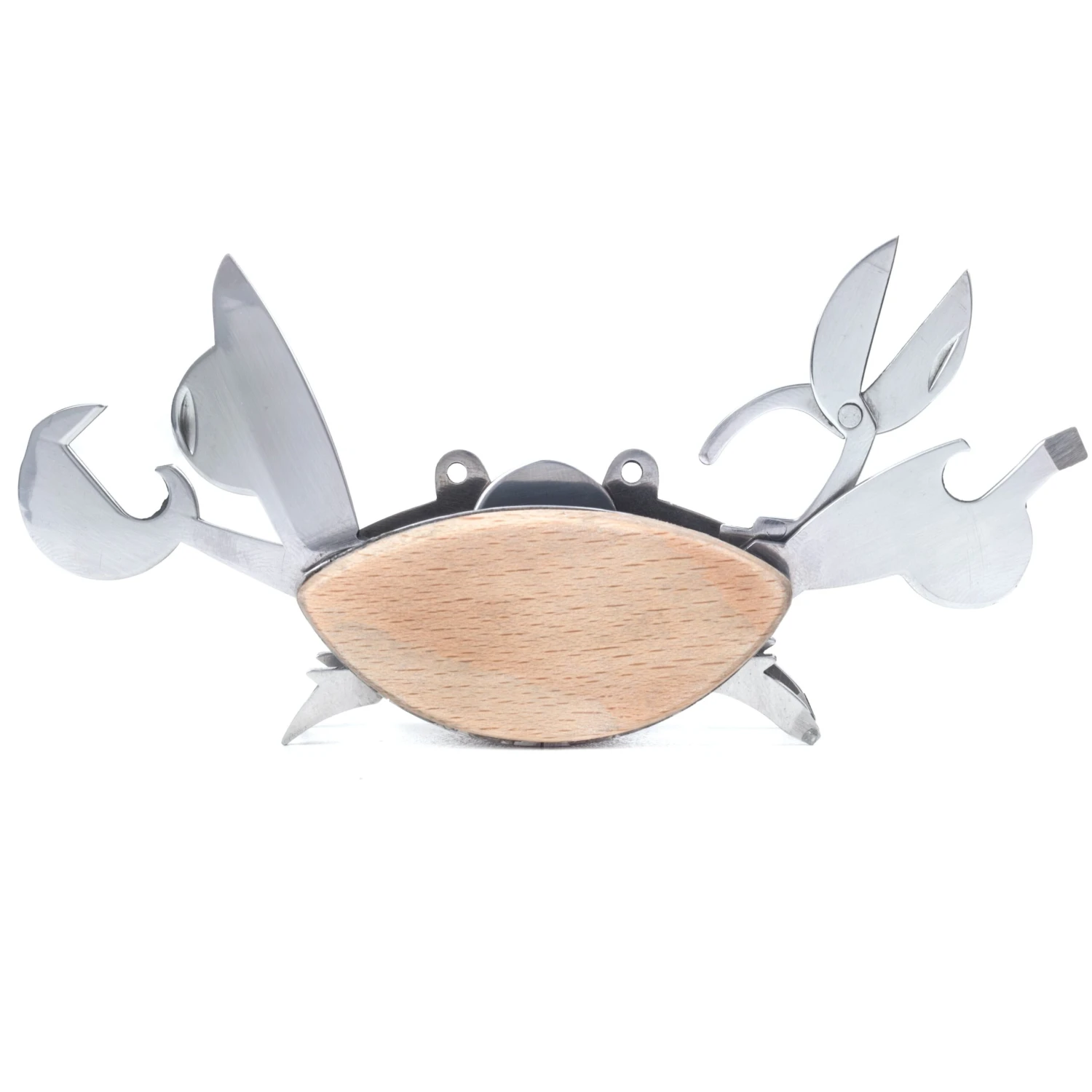KIKKERLAND Multi Tool In A Crab Design - Mini Scissor - Bottle Opener - Rope 3 KIKKERLAND Multi Tool In A Crab Design - Mini Scissor - Bottle Opener - Rope