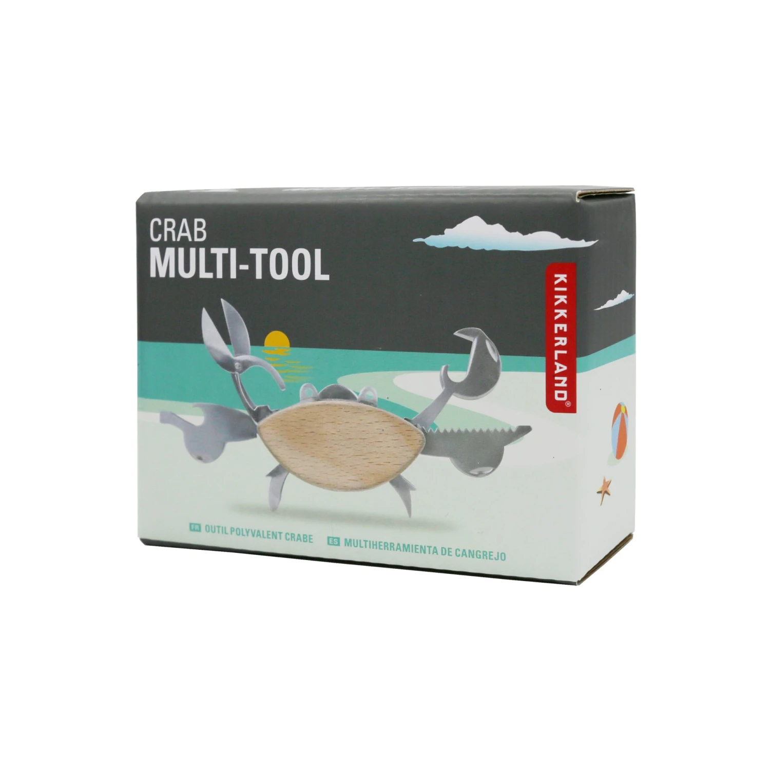 KIKKERLAND Multi Tool In A Crab Design - Mini Scissor - Bottle Opener - Rope 9 KIKKERLAND Multi Tool In A Crab Design - Mini Scissor - Bottle Opener - Rope - Image 7