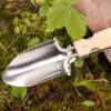 KIKKERLAND Pocket Trowel Multi Tool - Beechwood And Stainless Steel - Garden Tool
