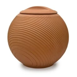 KIKKERLAND Green Orb Terracotta Planter -Kikkerland CD547 GreenOrb WB