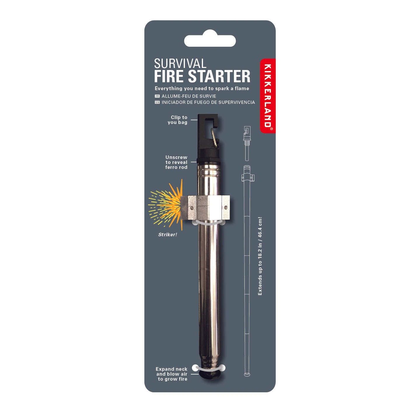 KIKKERLAND Survival Fire Starter 7 KIKKERLAND Survival Fire Starter - Image 5