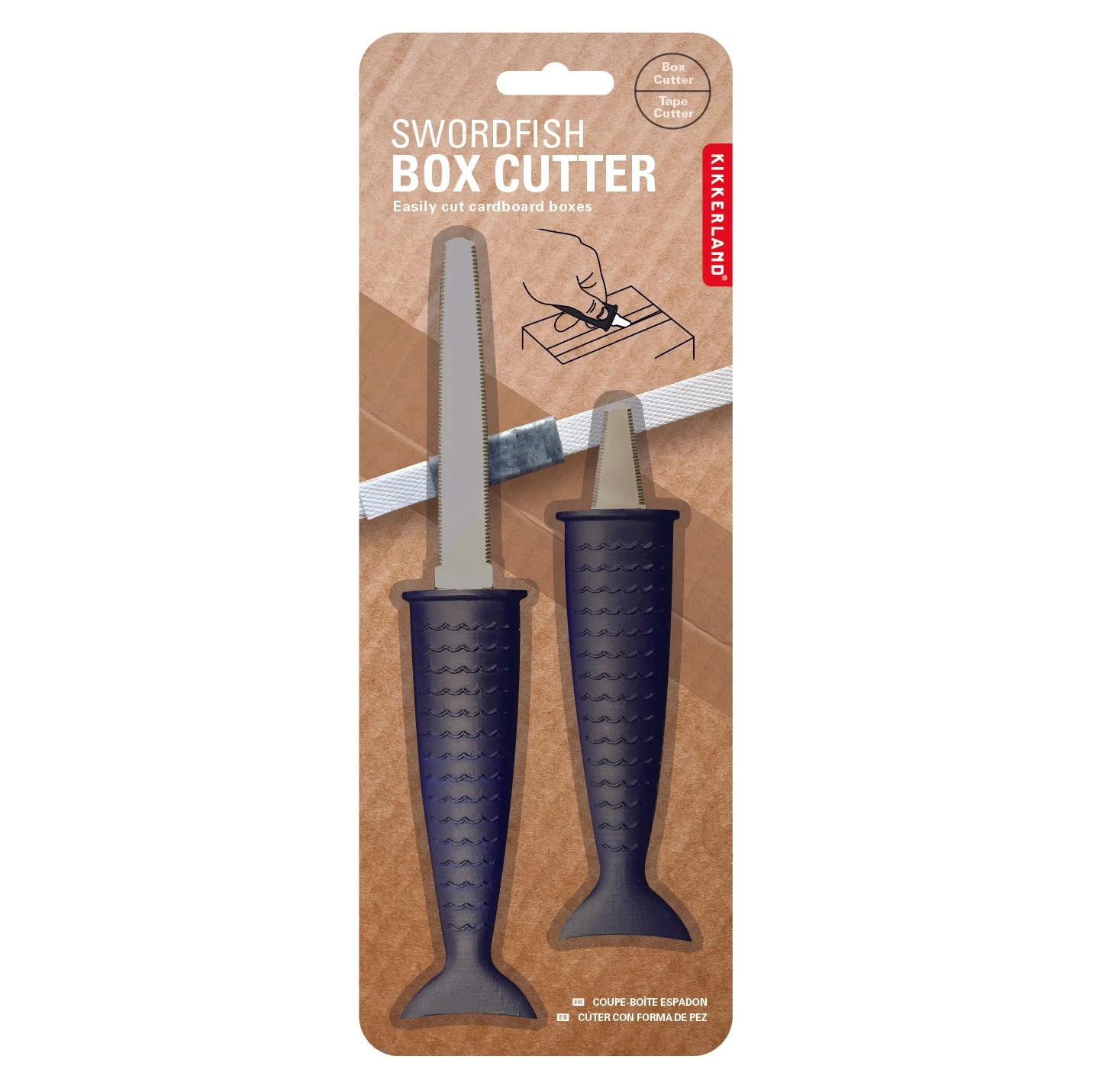 KIKKERLAND Swordfish Box Cutter 4 KIKKERLAND Swordfish Box Cutter - Image 2