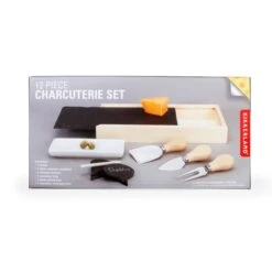 KIKKERLAND 12 Piece Charcuterie Set -Kikkerland CHS11 1