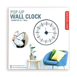 KIKKERLAND Pop-Up Wall Clock -Kikkerland CL20 1 PKG