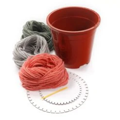 KIKKERLAND Knit Your Own Planter Cover Kit -Kikkerland CR03 2