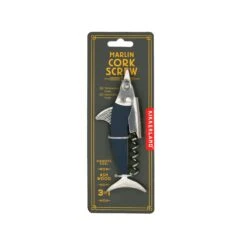 KIKKERLAND MARLIN CORKSCREW BLUE -Kikkerland CS22 1