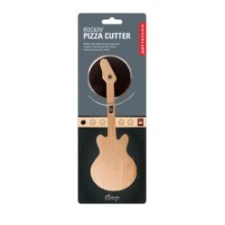 KIKKERLAND Pizza Cutter Guitar 9 KIKKERLAND Pizza Cutter Guitar -Kikkerland CU108 Rockin Pizza Cutter update