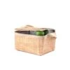 KIKKERLAND Wicker Lunch Box 2 KIKKERLAND Wicker Lunch Box -Kikkerland CU216 Wicker Lunch Box 3Q w Limes WB
