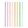 KIKKERLAND Rainbow Reusable Straws 8 Inch 1 KIKKERLAND Rainbow Reusable Straws 8 Inch -Kikkerland CU241 rainbowstraws all