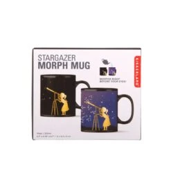 KIKKERLAND Stargazer Morph Mug -Kikkerland CU261 Stargazer Morph Mug Pkg WB