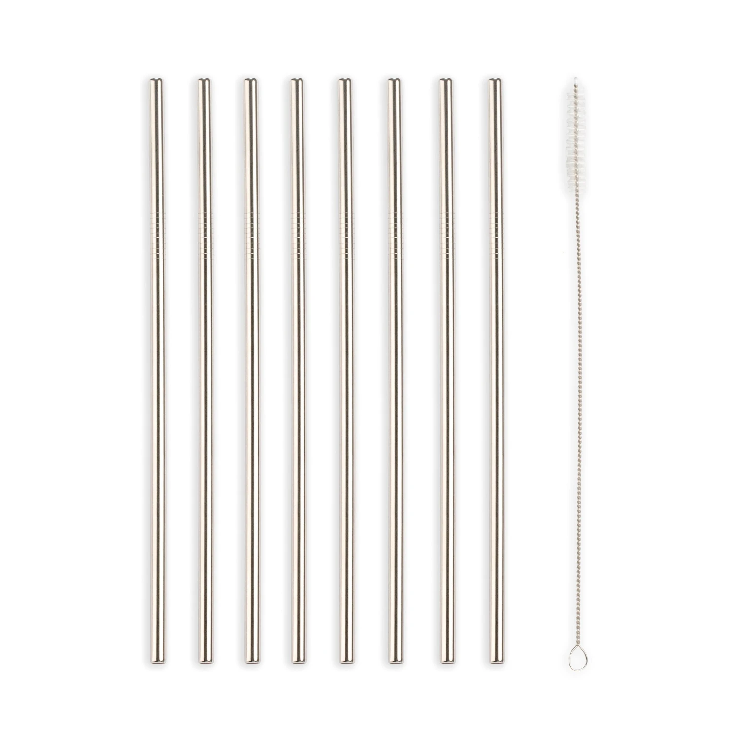 KIKKERLAND Stainless Steel Straws S/10 4 KIKKERLAND Stainless Steel Straws S/10 - Image 2