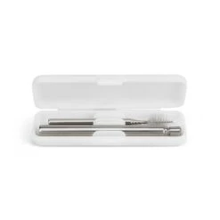 KIKKERLAND Travel Straw Set -Kikkerland CU269 Travel Straw Set WB