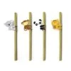 KIKKERLAND Animal Bamboo Straws -Kikkerland CU276 WB