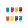 KIKKERLAND RAINBOW CAT DRINK MARKERS S/8 -Kikkerland CU296 CatDrinkMarkers WB01