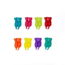 KIKKERLAND RAINBOW CAT DRINK MARKERS S/8
