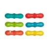 KIKKERLAND RAINBOW CORN HOLDERS S/6