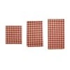 KIKKERLAND Reusable Beeswax Wraps Gingham -Kikkerland CU315
