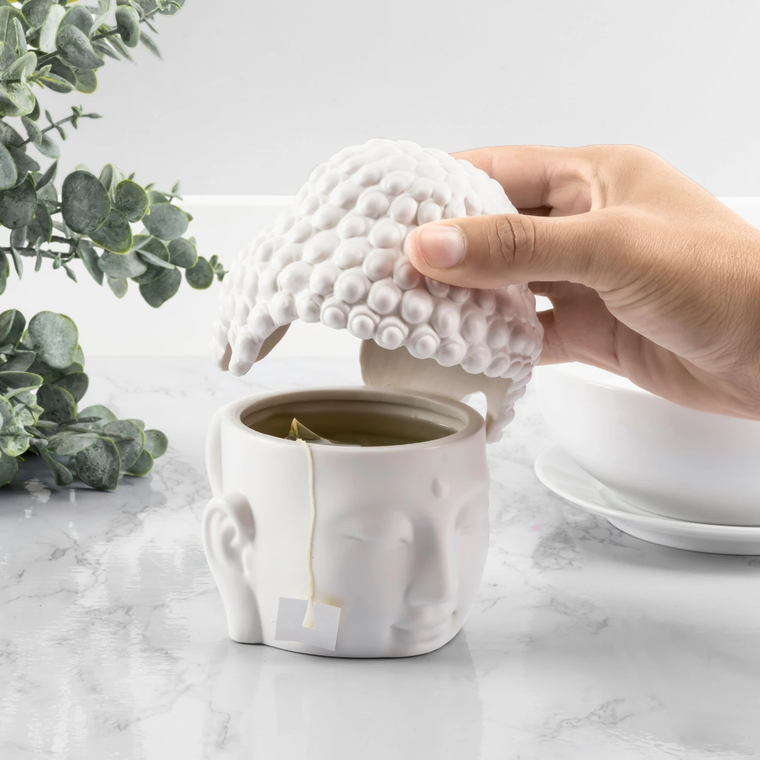 KIKKERLAND Buddha Mug 4 KIKKERLAND Buddha Mug - Image 2