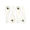 KIKKERLAND Ceramic Fly Spoons -Kikkerland CU349 FLYSPOONS 4 WB