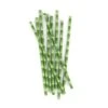 KIKKERLAND Paper Straws + Bamboo 144 Per Box -Kikkerland CU75 BAMBOO STRAWS