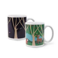 KIKKERLAND Woodlands Morphing Mug