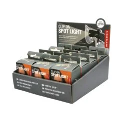 KIKKERLAND LED Clip On Light -Kikkerland FL27 CDU