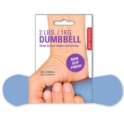 KIKKERLAND 2lb/1kg Dumbbell -Kikkerland FT05 2