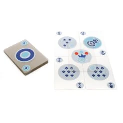 KIKKERLAND Playing Cards Invisible -Kikkerland GG04 S BLUE