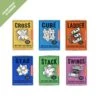 KIKKERLAND Fidget Matchbox Wood Puzzles 2 KIKKERLAND Fidget Matchbox Wood Puzzles -Kikkerland GG103 A PAT